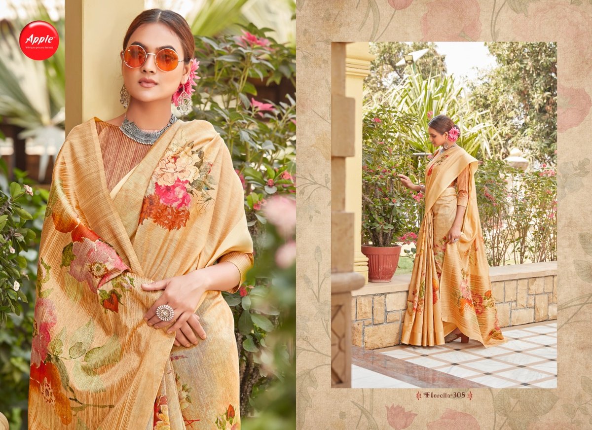 Apple Saree Fiorella 301-308 Series 5