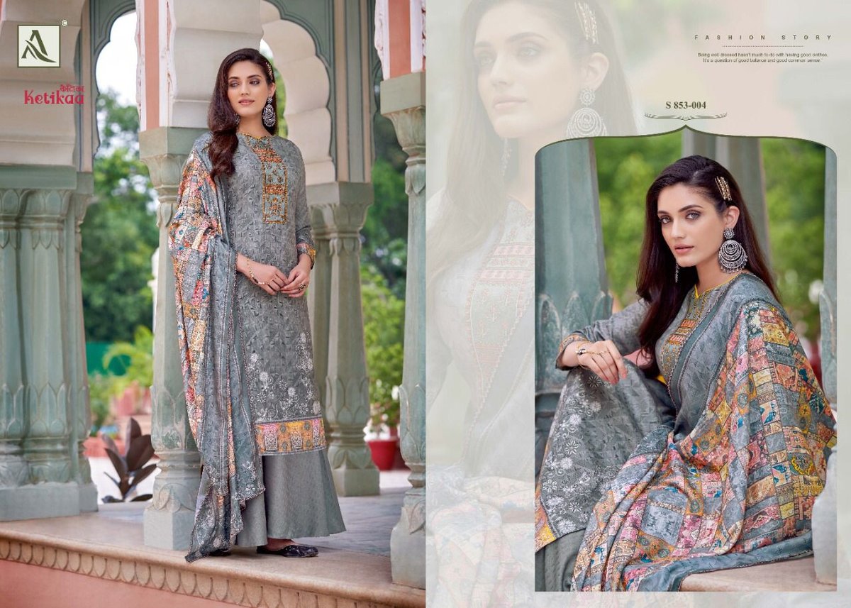 Alok Suits Ketikaa 853-001 to 853-010 Series 4