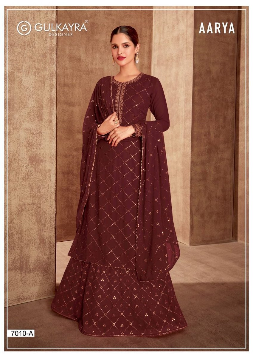 Gulkayra Designer Aarya 7010 Colors 1