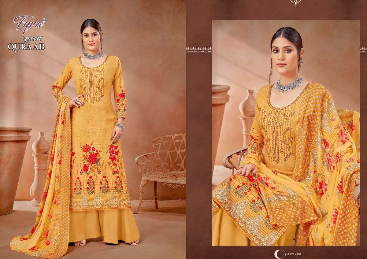 Alok Suit Fyra Quraab 926-001 to 926-010 Series 8
