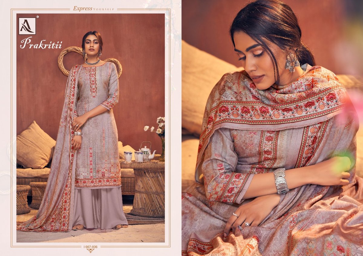 Alok Suits Prakritii 667-001-667-010 Series 6