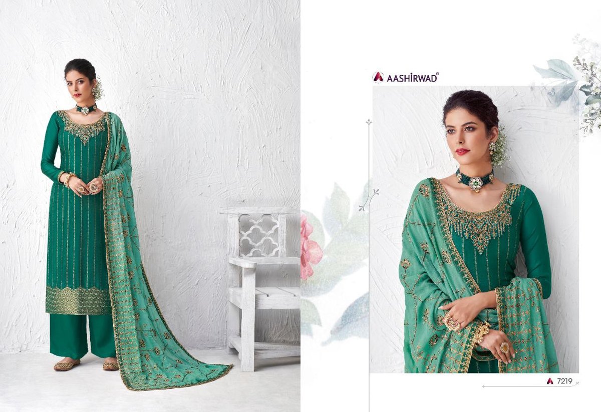 Aashirwad Creation Gulabo 7218-7223 Series 2