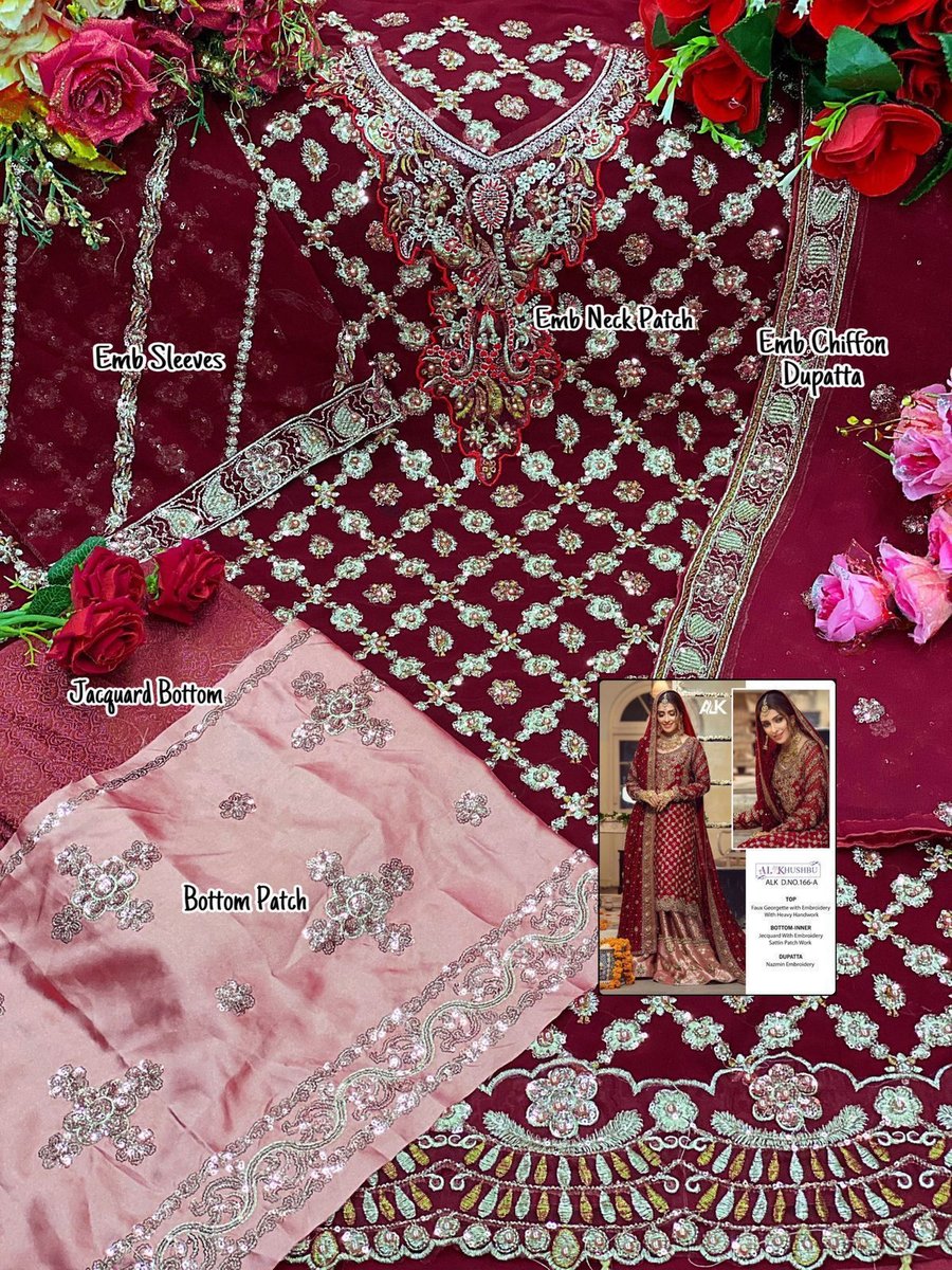 AL Khushbu 166 Design 2