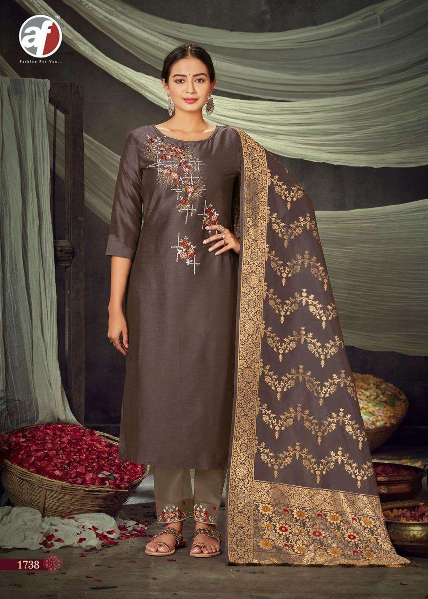 Anju Fabrics Mayuri Vol-1 1735-1742 Series 4
