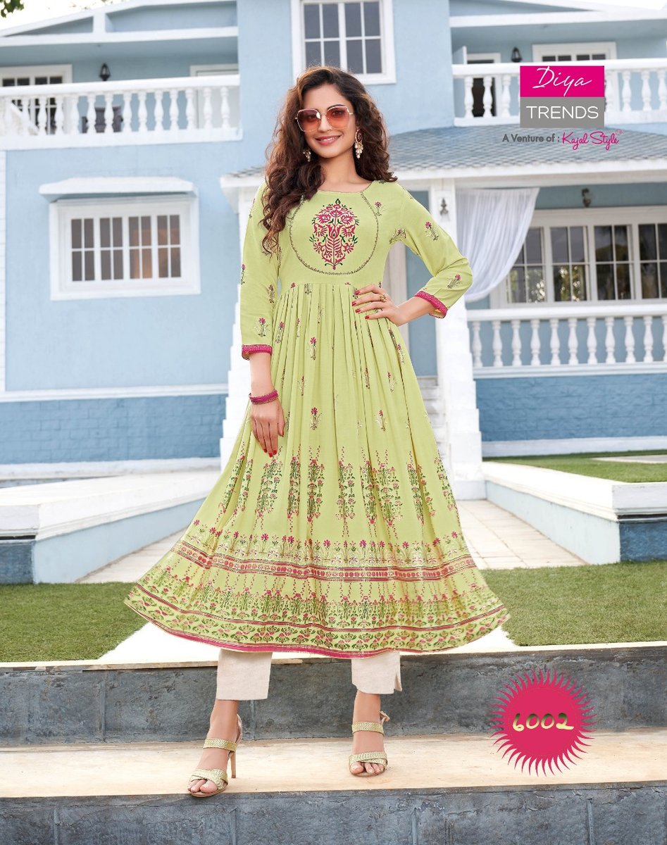 Diya Trendz Ethnic City Vol-6 6001-6010 Series 2