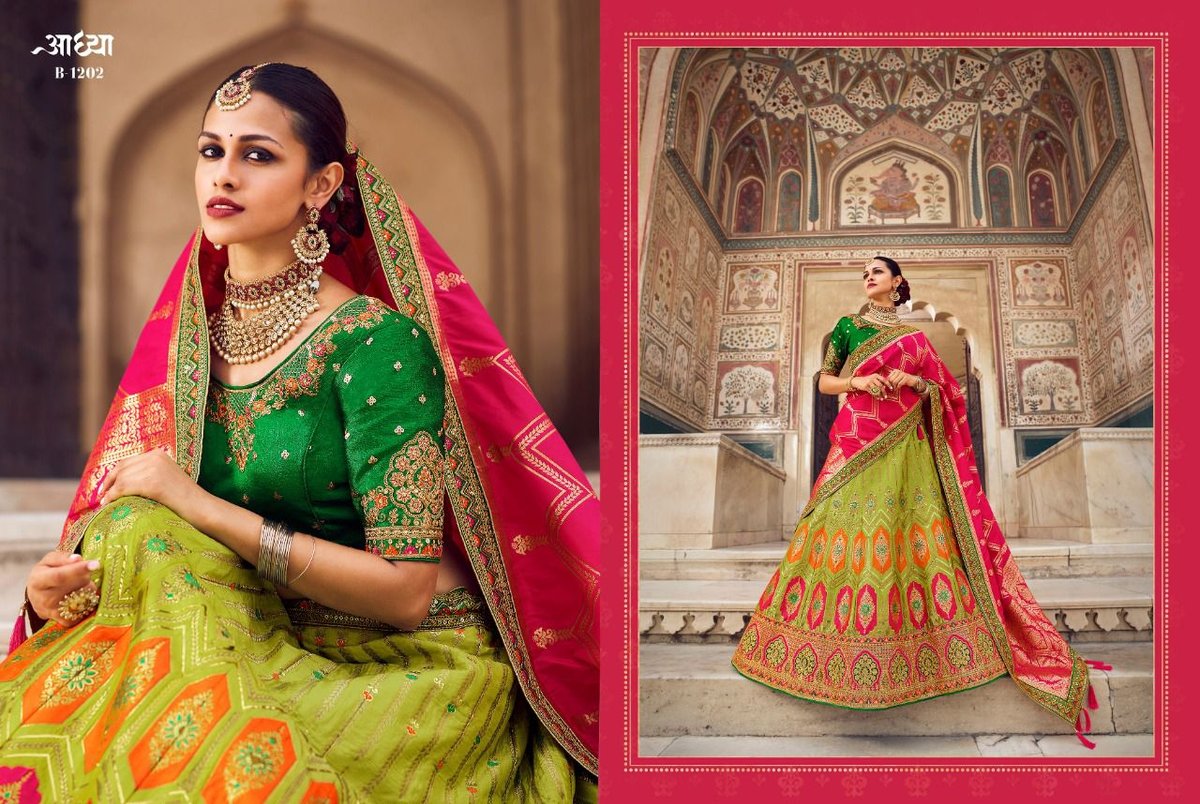 Aadhya Lehenga B-1201 to B-1208 Series 2