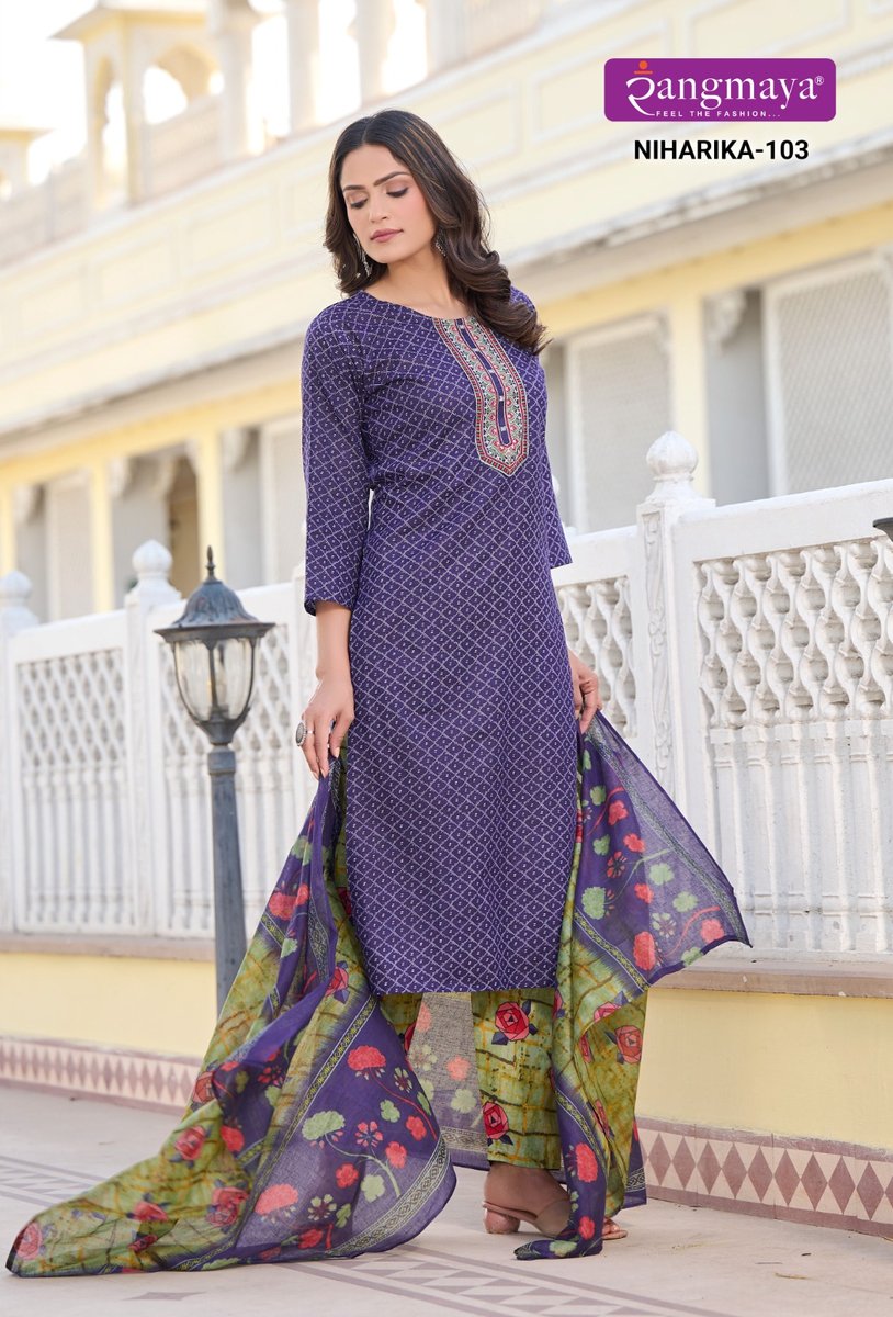 RANGMAYA FASHION NIHARIKA 101 TO 108 3