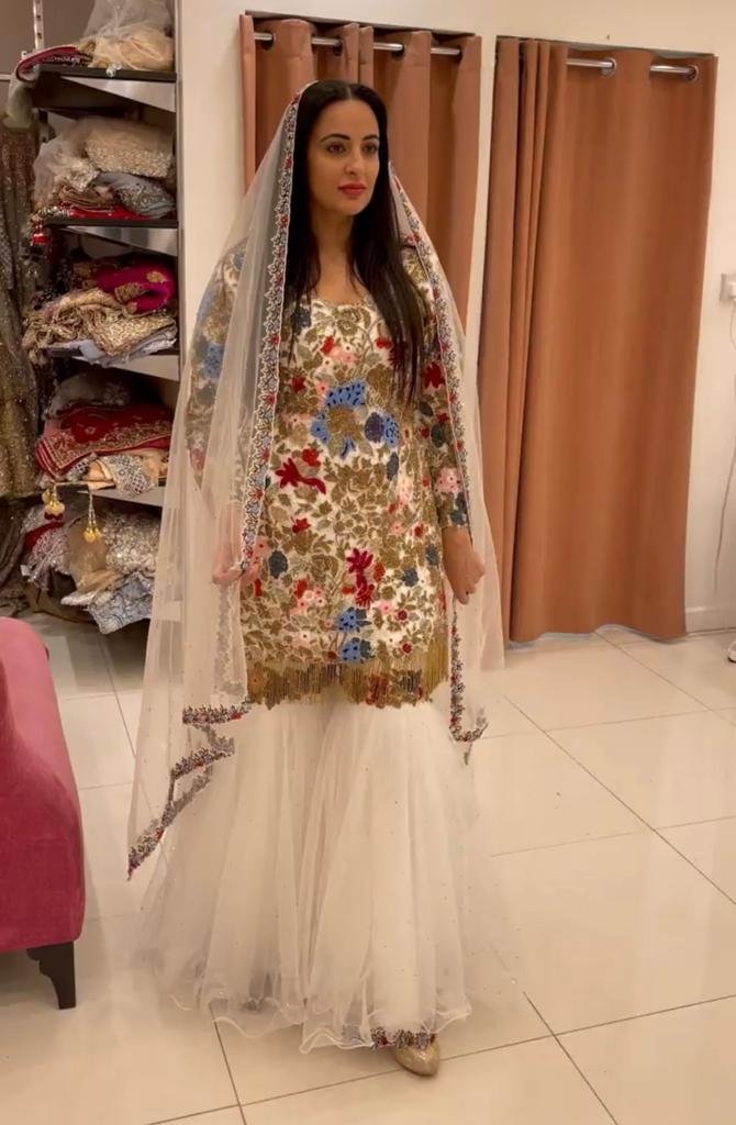 Bollywood Designer Sharara Suits SR-1338 Design 1