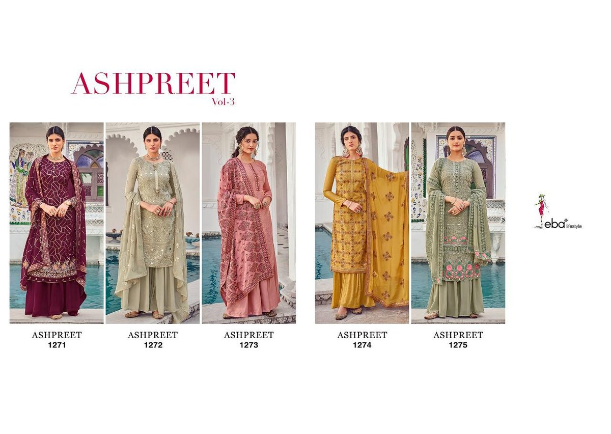 Eba Lifestyle Ashpreet Vol-3 1271-1275 Series 6