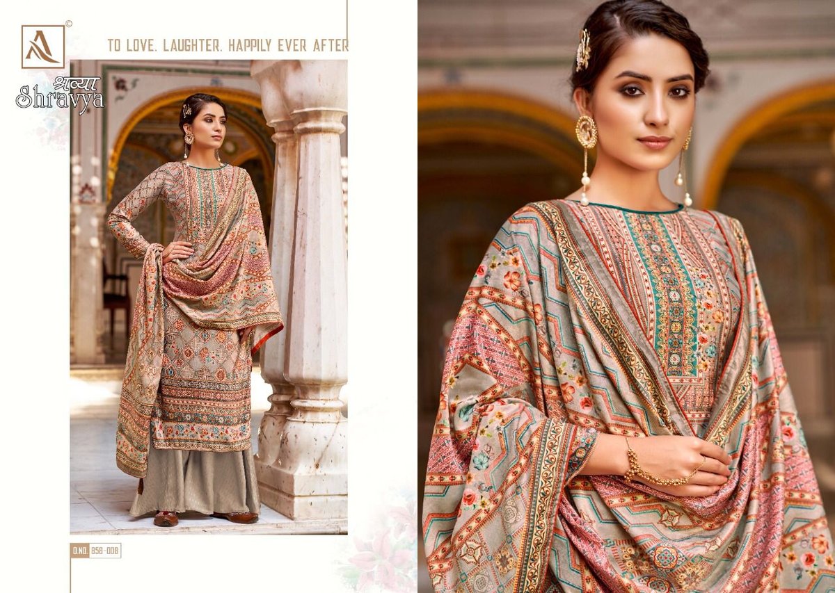 Alok Suits Shravya 585-001 to 585-008 Series 8