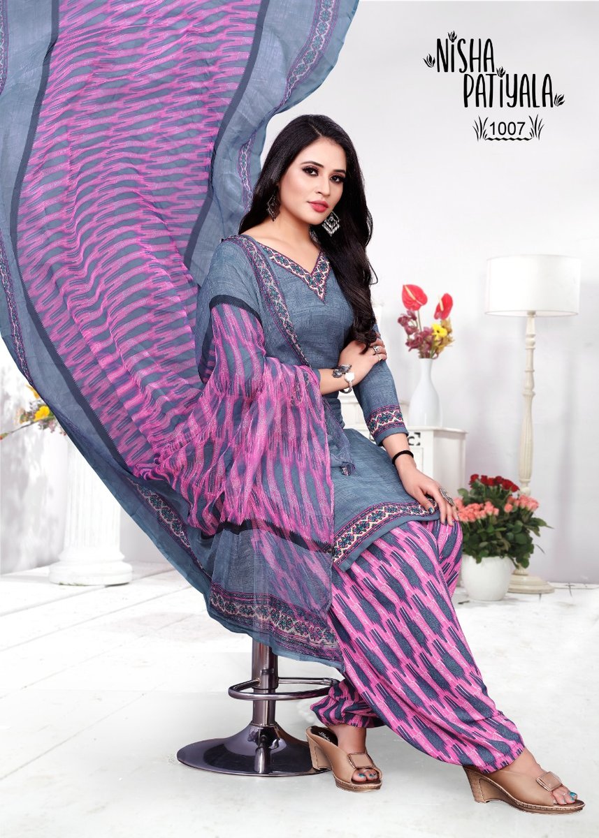 Dhanlaxmi Fashion Nisha Patiyala Vol-1 1001-1012 Series 7
