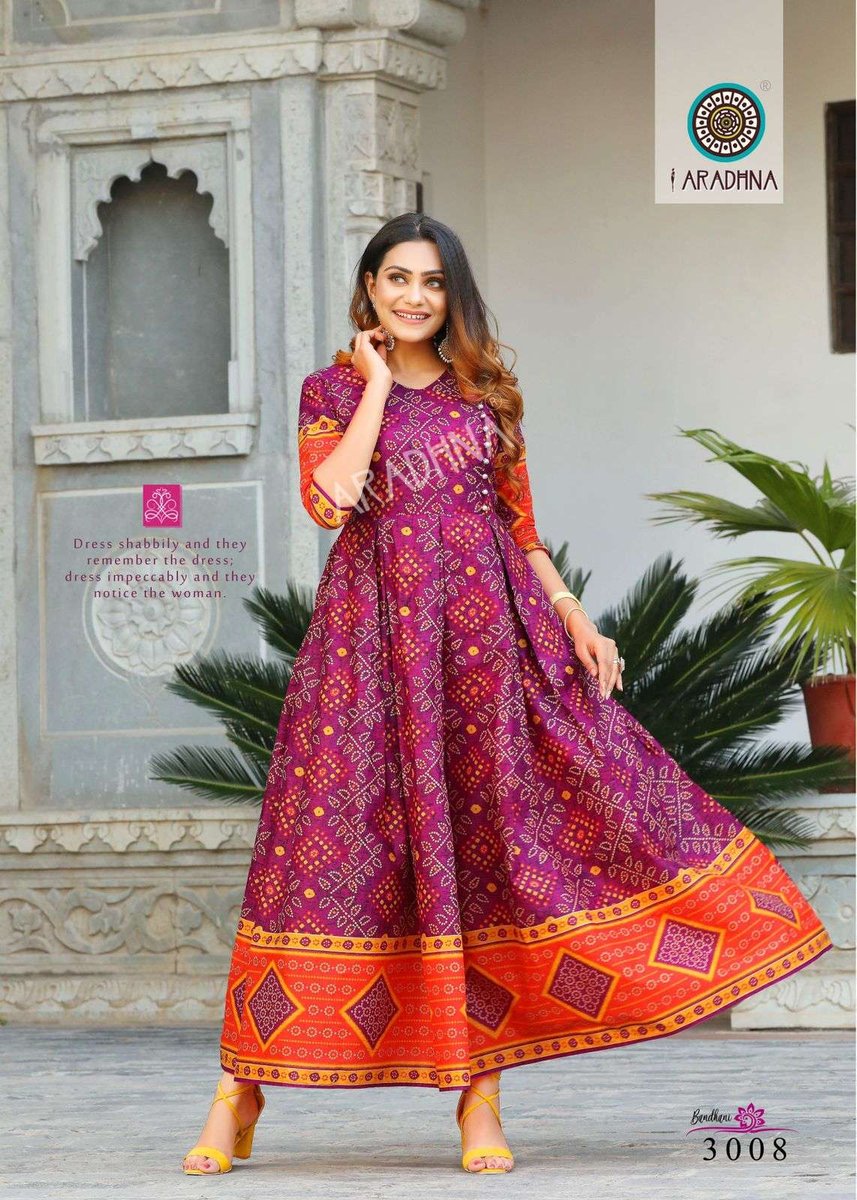 Aradhna Fashion Bandhani Vol-3 3001-3014 Series 8
