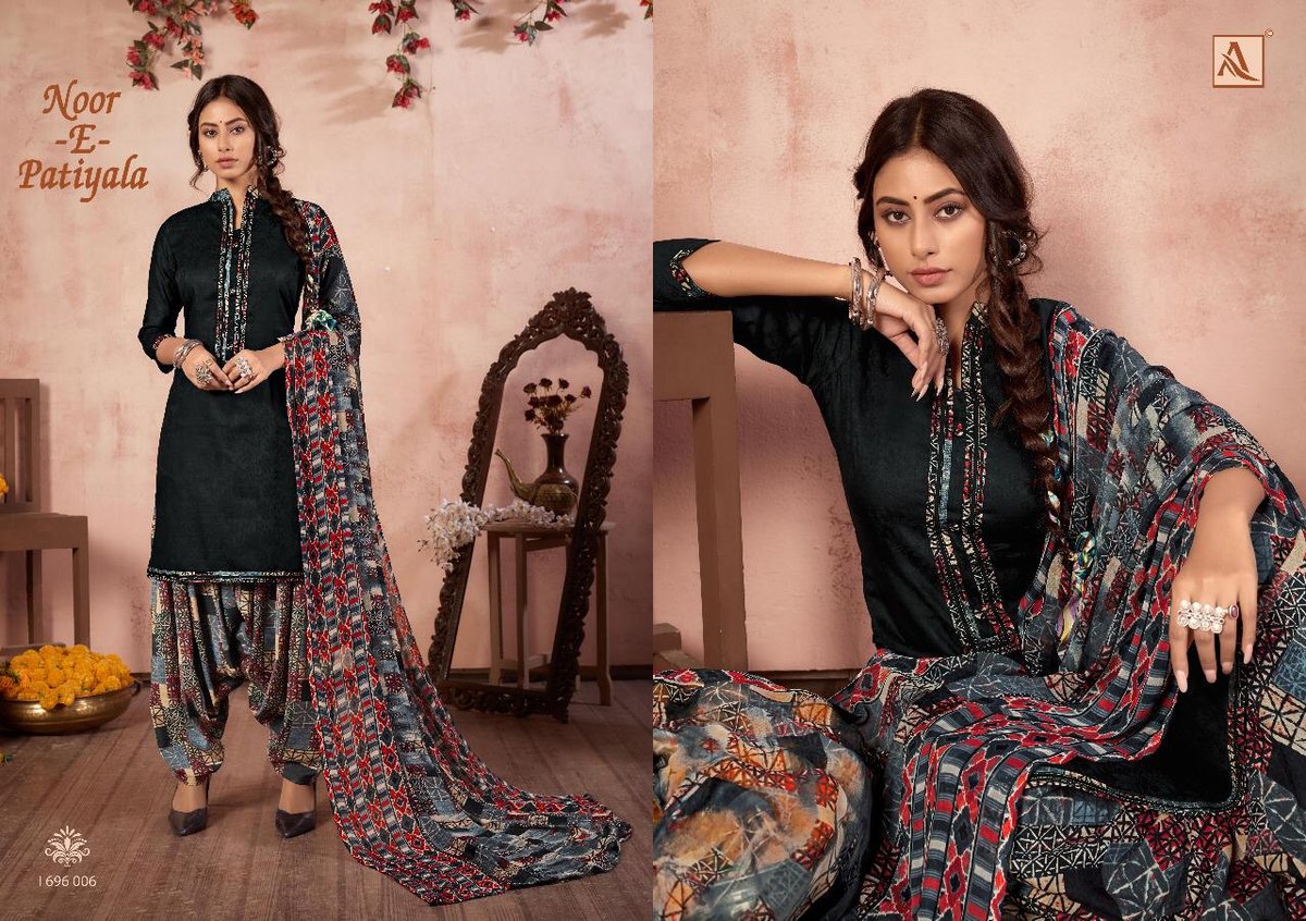 Alok Suits Noor-E-Patiyala 696-001-696-010 Series 6