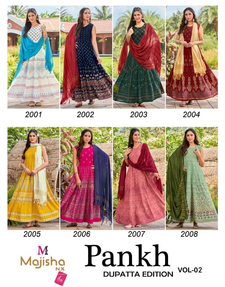Majisa Nx Pankh Dupatta Edition Vol-2 2001-2008 Series 9