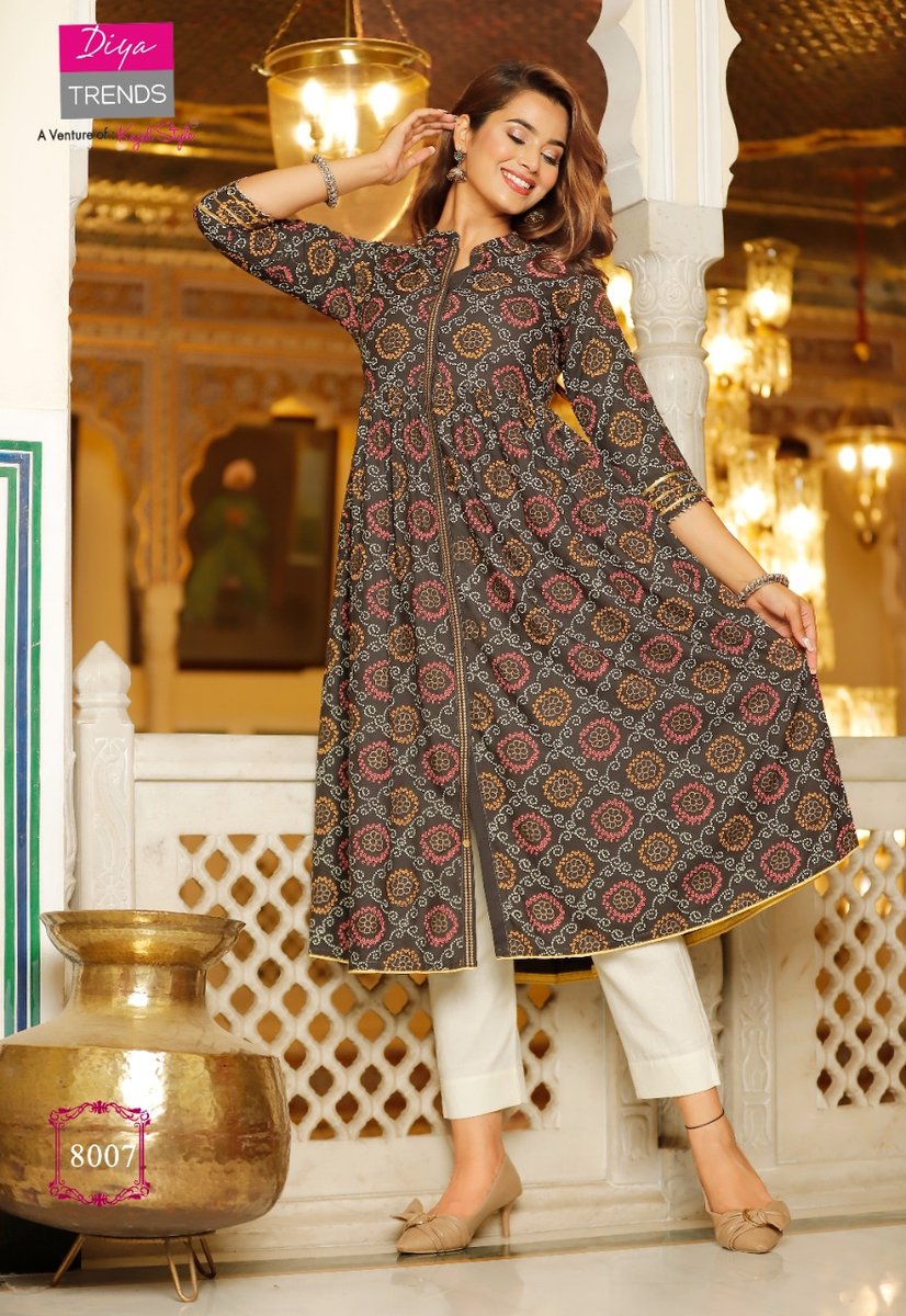 Diya Trends Ethnicity Vol-8 8001-8008 Series 7