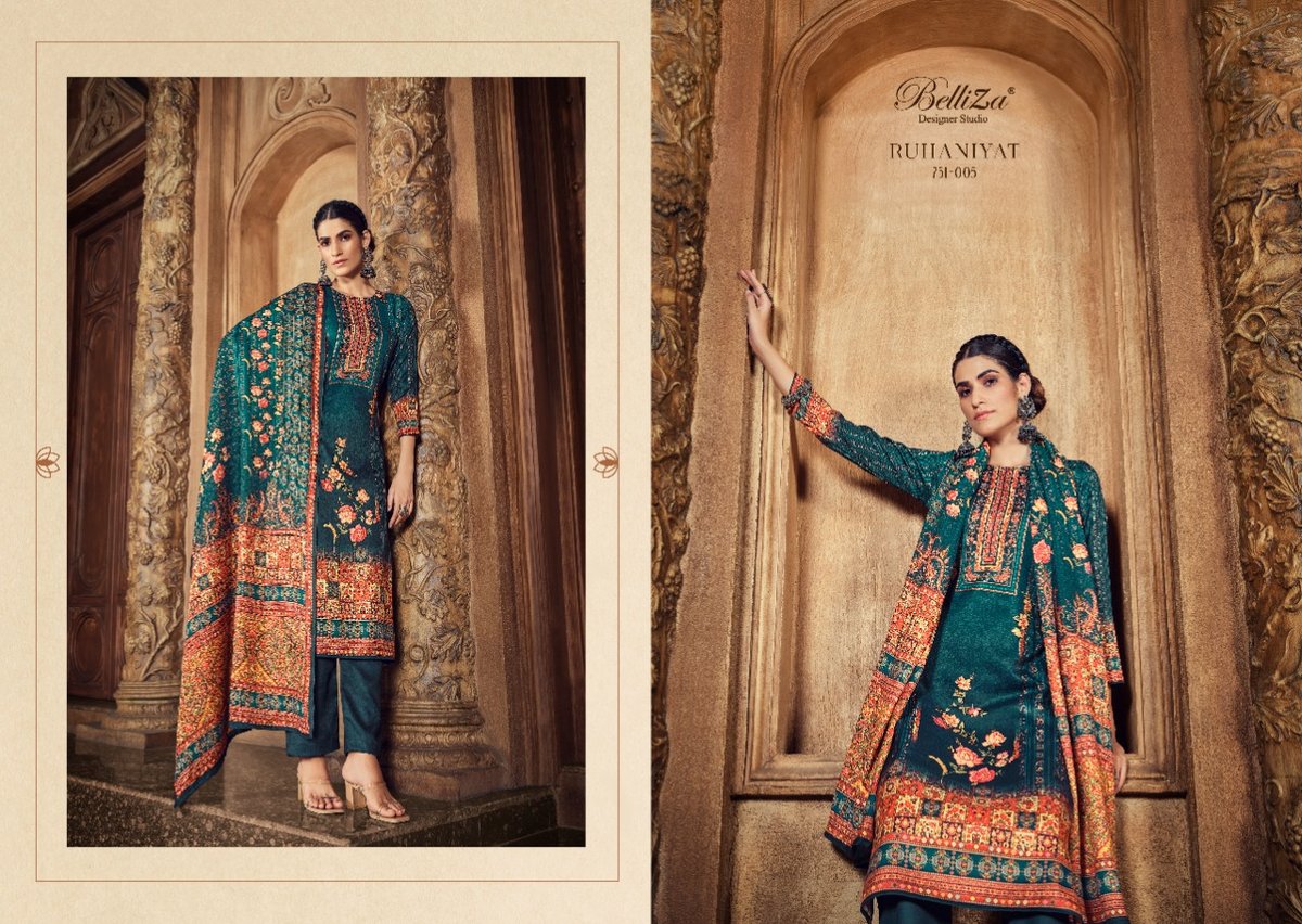 Belliza Designer Ruhaniyat 751-001 to 751-008 Series 5