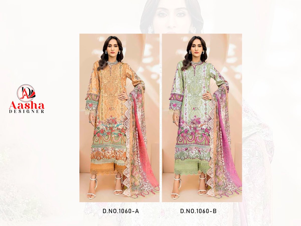 AASHA DESIGNER NEEDLE WONDER VOL-5 1060-A TO 1060-B 3