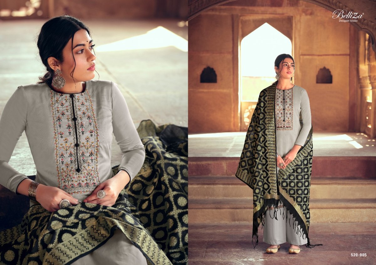 Belliza Designer Shamia 520-001 to 520-008 Series 5