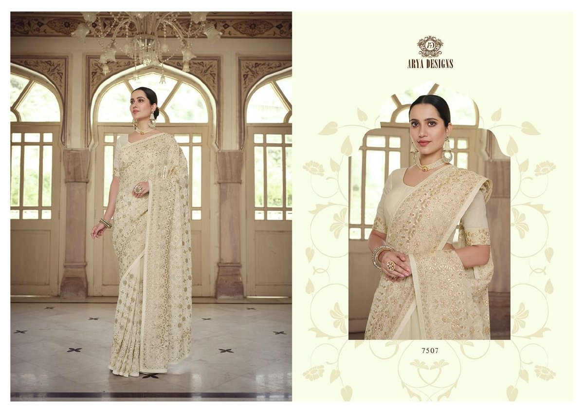 Arya Designs Swarna Vol-2 7501-7536 Series 7