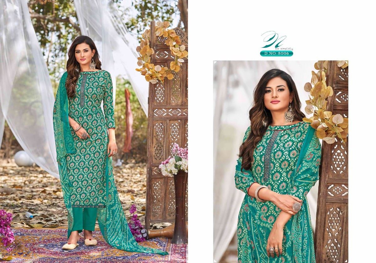 Femayraa Fashion Saira Vol-8 8001-8008 Series 6