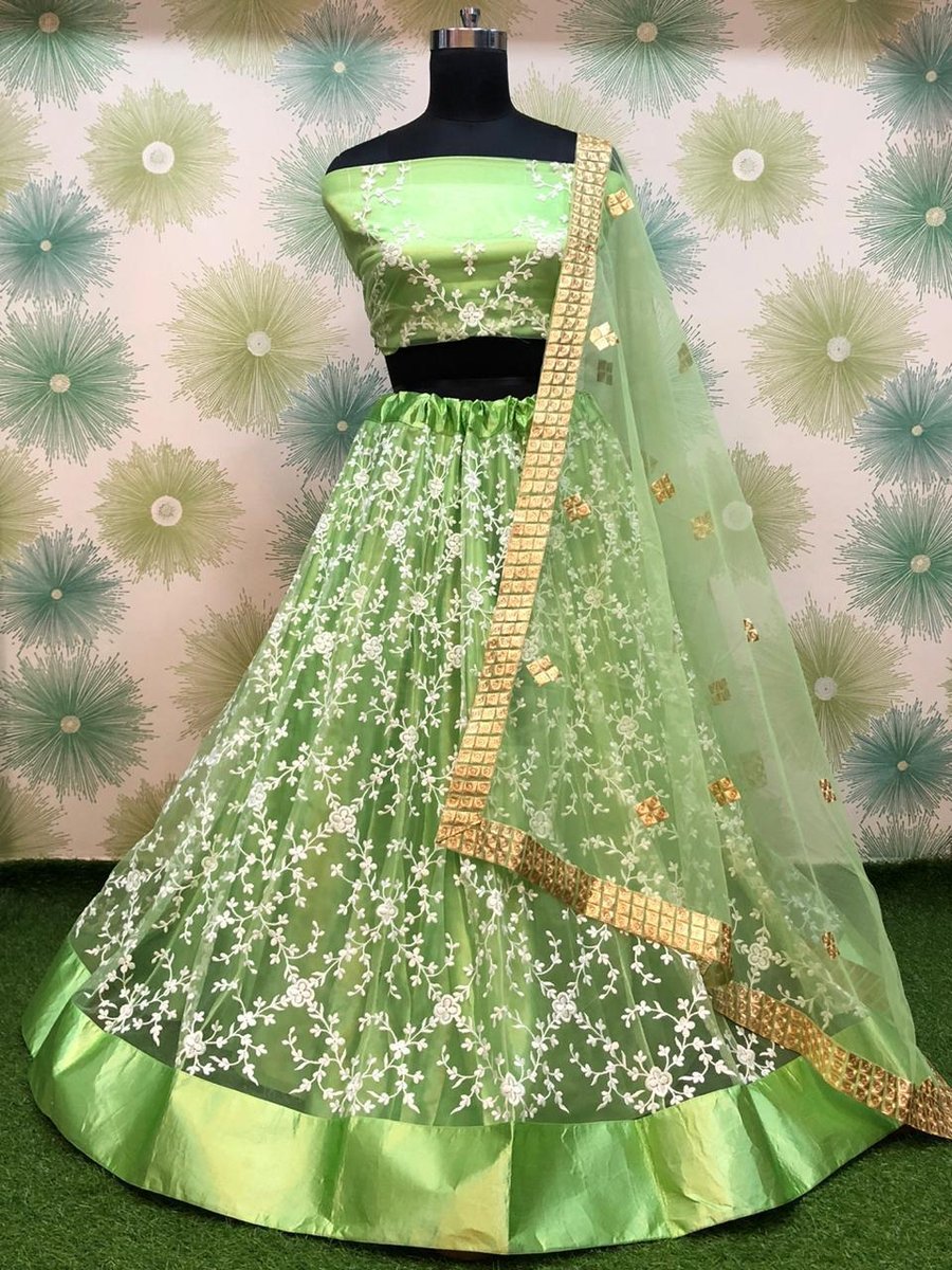 Bollywood Designer  Embroidered Lehenga RC-186 Colors 2