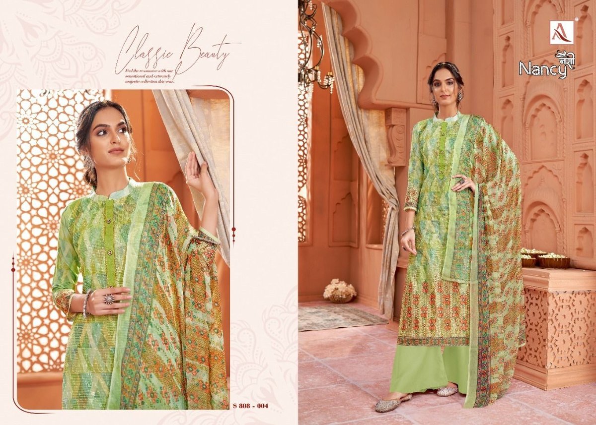 Alok Suit Nancy 808-001 to 808-008 Series 4