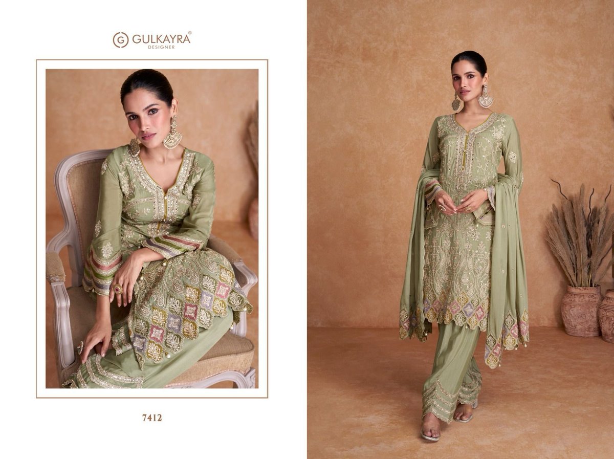 GULKAYRA DESIGNER VEEDA SERIES 7411 TO 7414 2