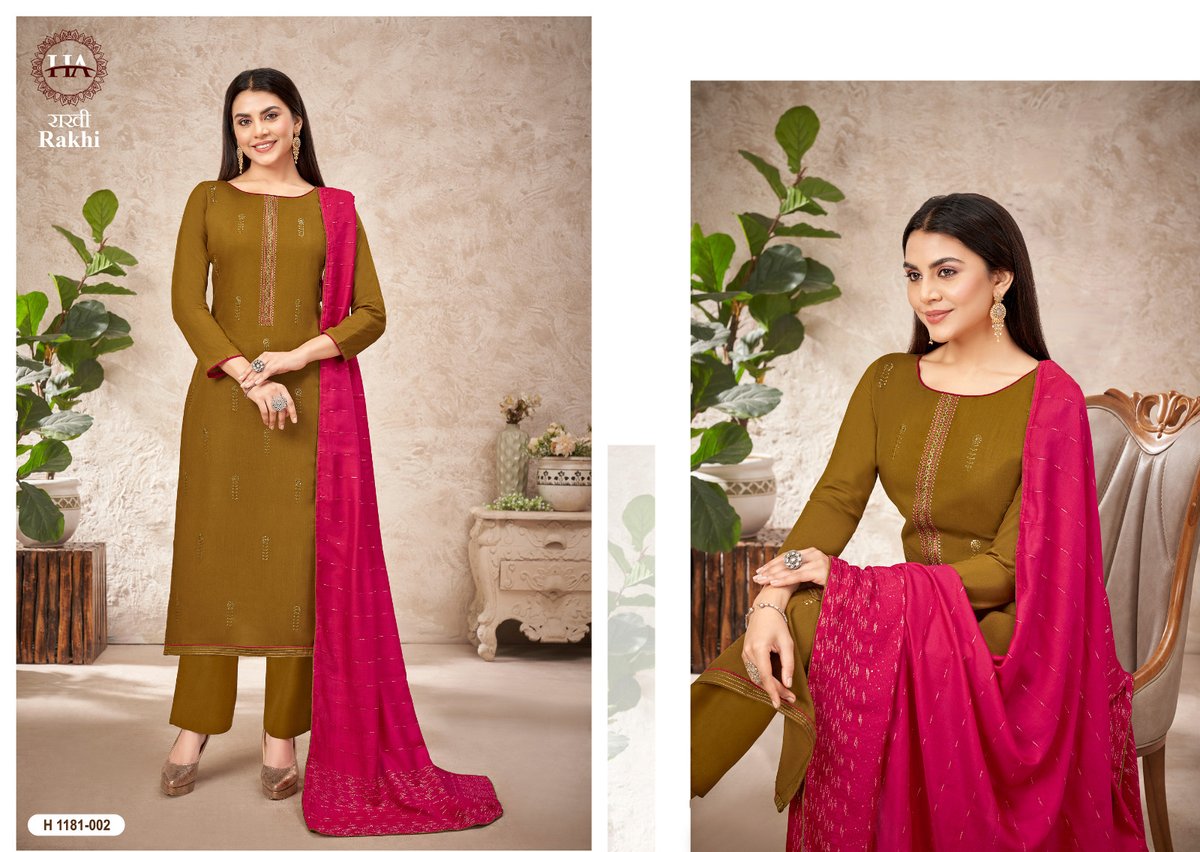 Harshit Fashion Rakhi 1181-001 to 1181-004 Series 2