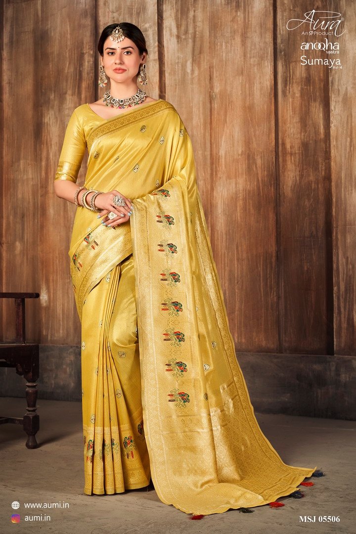 Aura Saree Sumaya Vol-4 05501-05506 Series 6