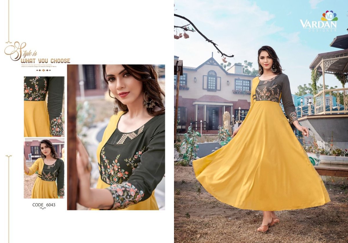 Vardan Designer Ravia Vol-1 6041-6044 Series 3