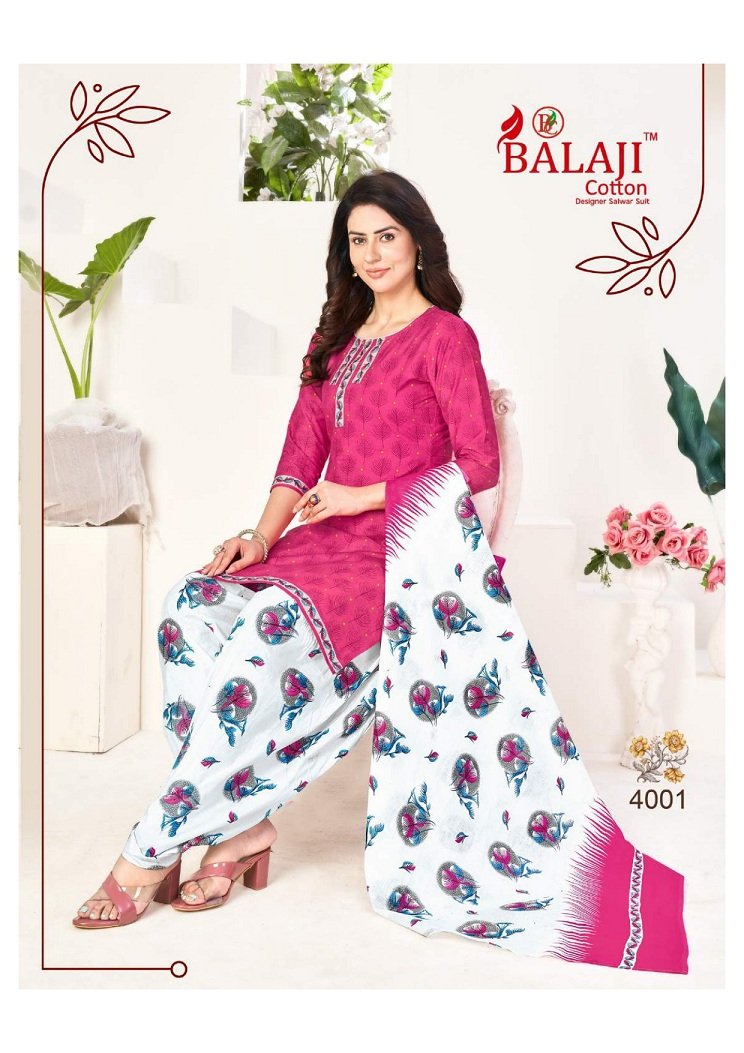 Balaji Cotton Sui Dhaga Vol-4 4001-4012 Series 1