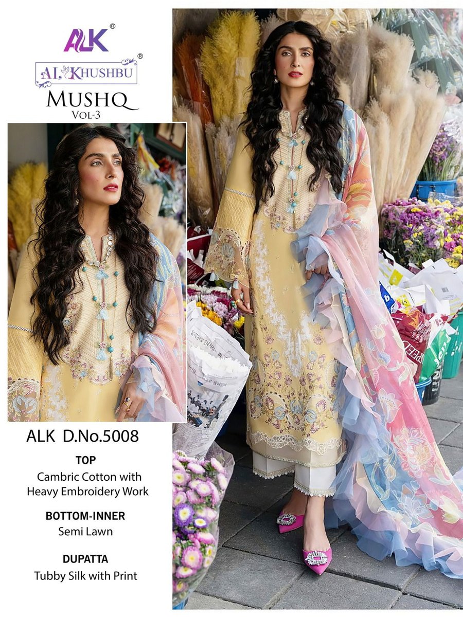AL Khushbu Mushq Vol-3 5005-5009 Series 4