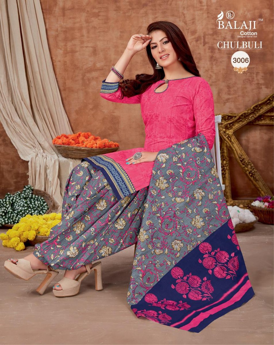 Balaji Cotton Chulbuli Vol-3 3001-3012 Series 6