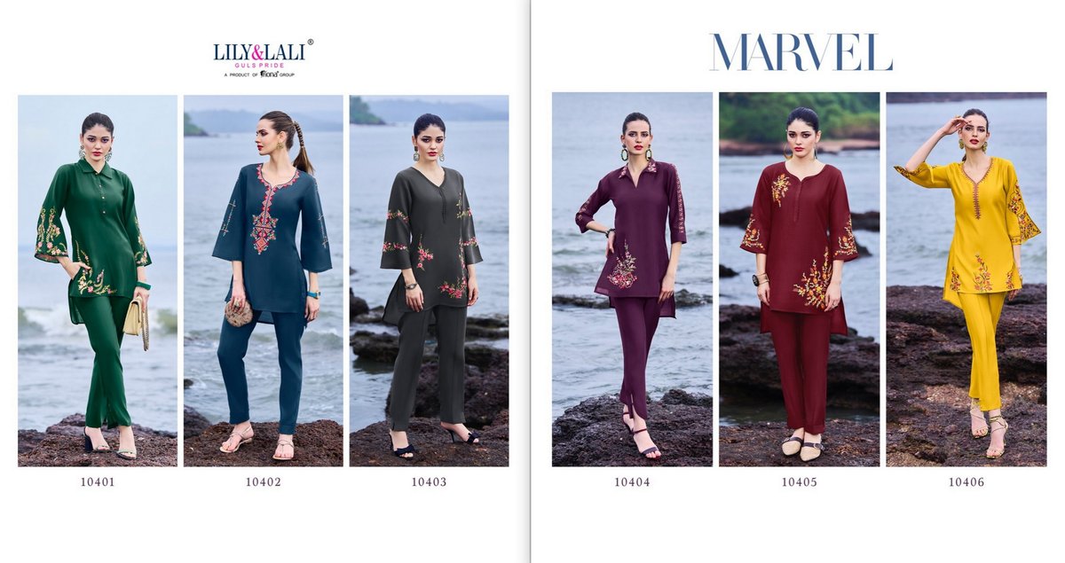 Lily And Lali Marvel 10401-10406 Series 7