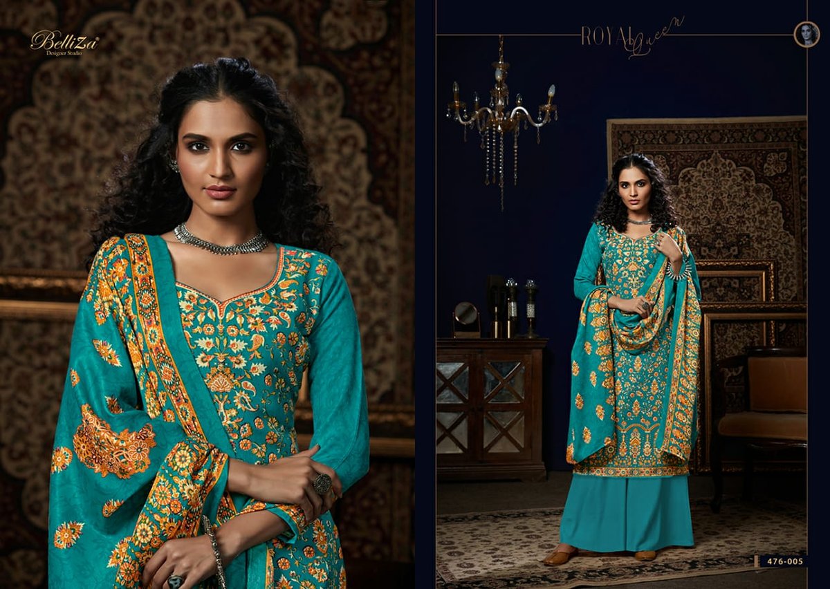 Belliza Designer Alisha Vol-3 476-001-476-010 Series 5