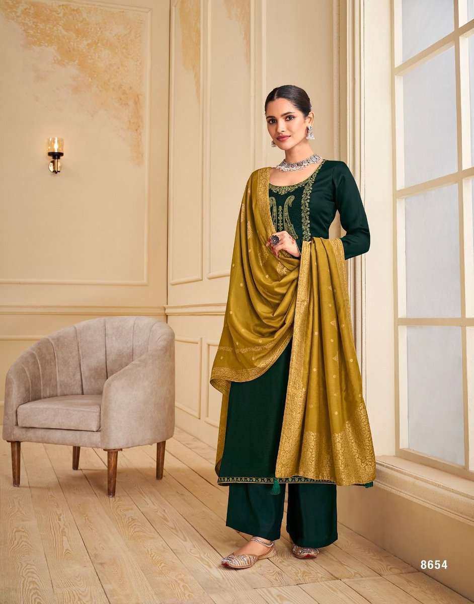 Aashirwad Creation Mor Bagh Lotus 8650-8655 Series 5