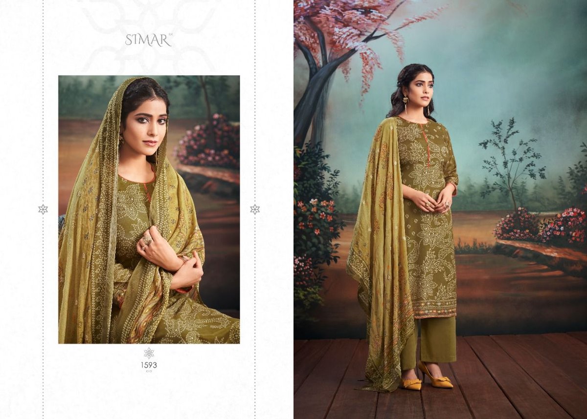 Glossy Simar Saavan 1593-1600 Series 1