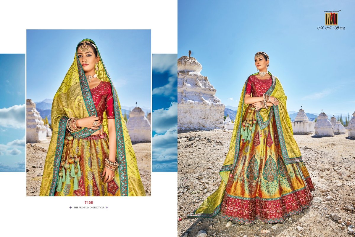 MN Lehenga 7101-7107 Series 5