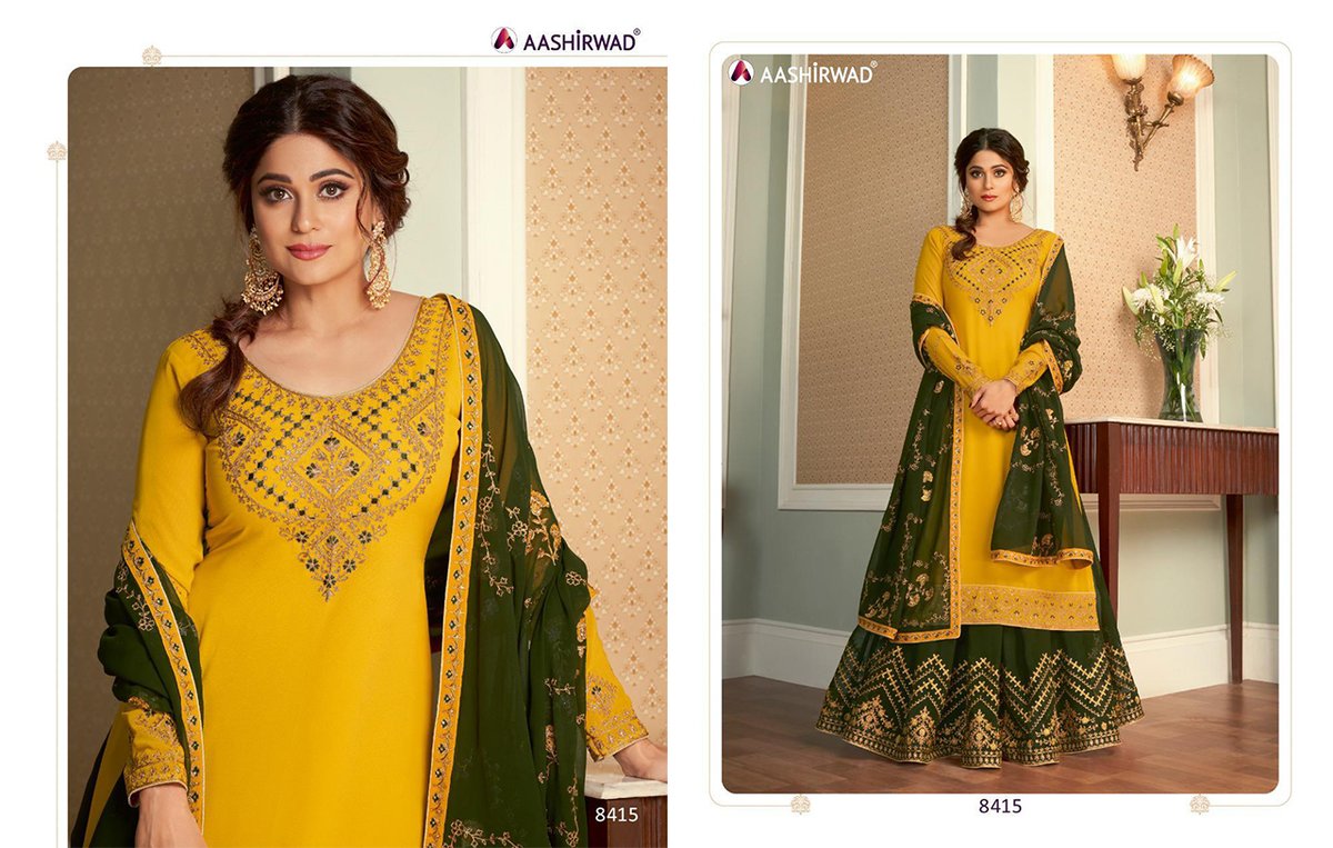 Aashirwad Creation Saara 8414-8418 Series 2