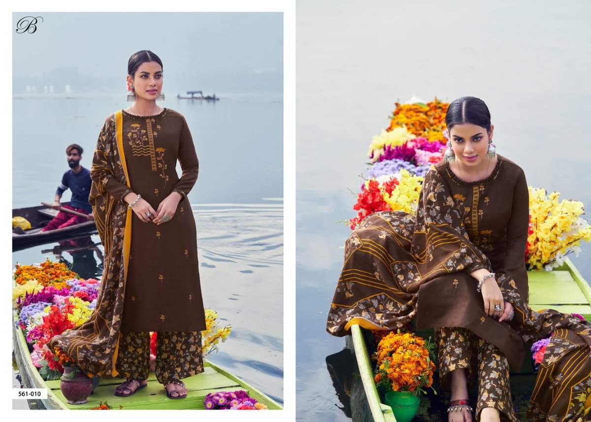 Belliza Designer Nizam-E-Patiyala 561-001 to 561-010 Series 10