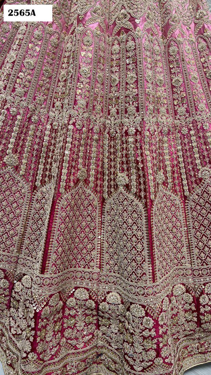 Anjani Art Bridal Lehenga Choli 2565 Colors 3