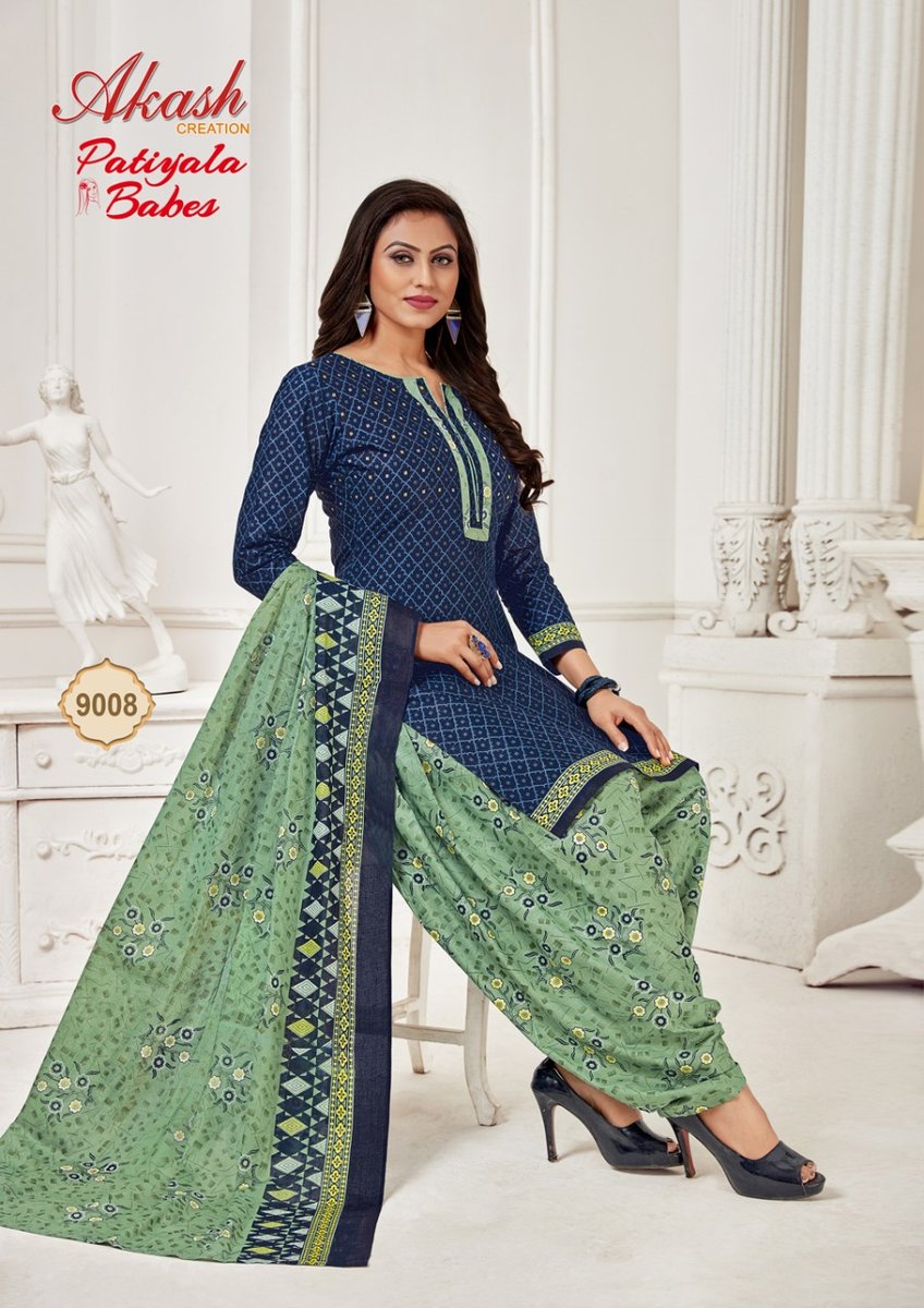 Akash Creation Patiyala Babes Vol-9 9001-9010 Series 8