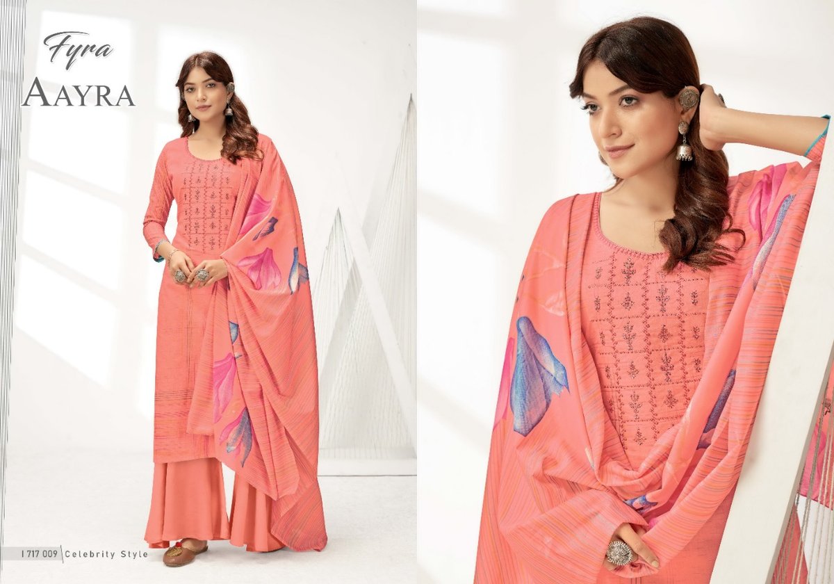 Alok Suits Fyra Aayra 1717-001 to 1717-010 Series 9