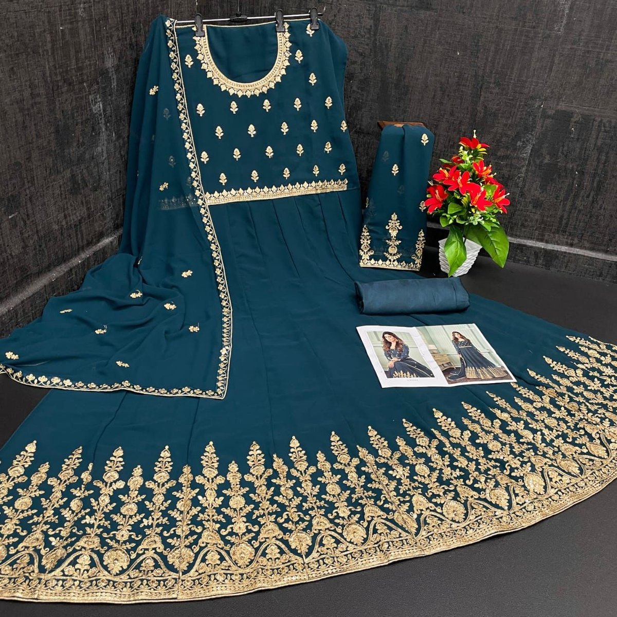 Aashirwad Creation Alizza Premium Quality 8526 Colors 8