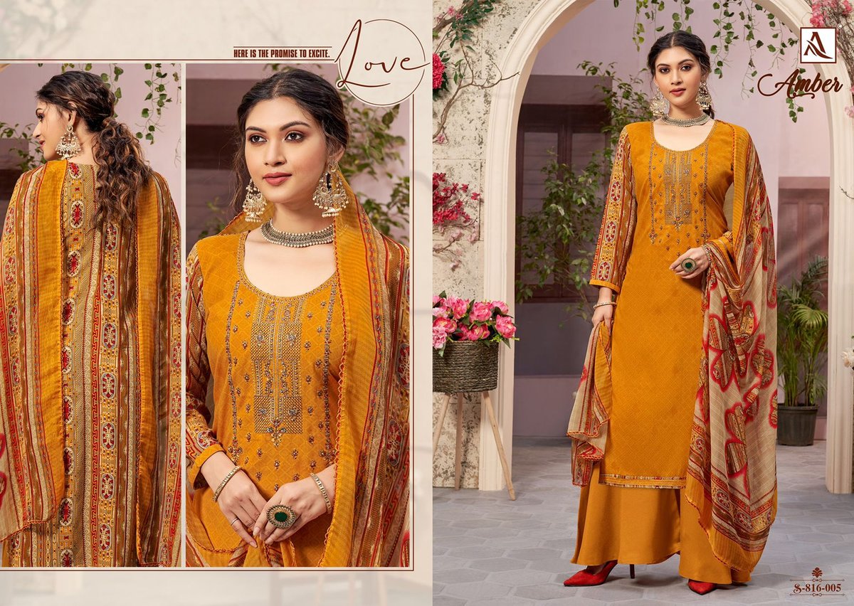Alok Suits Amber 816-001 to 816-010 Series 5