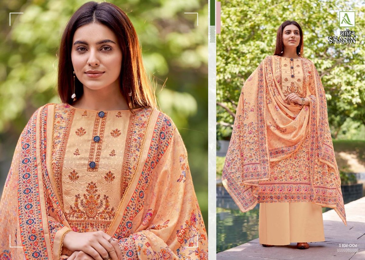 Alok Suits Shahin 836-001 to 836-010 Series 6