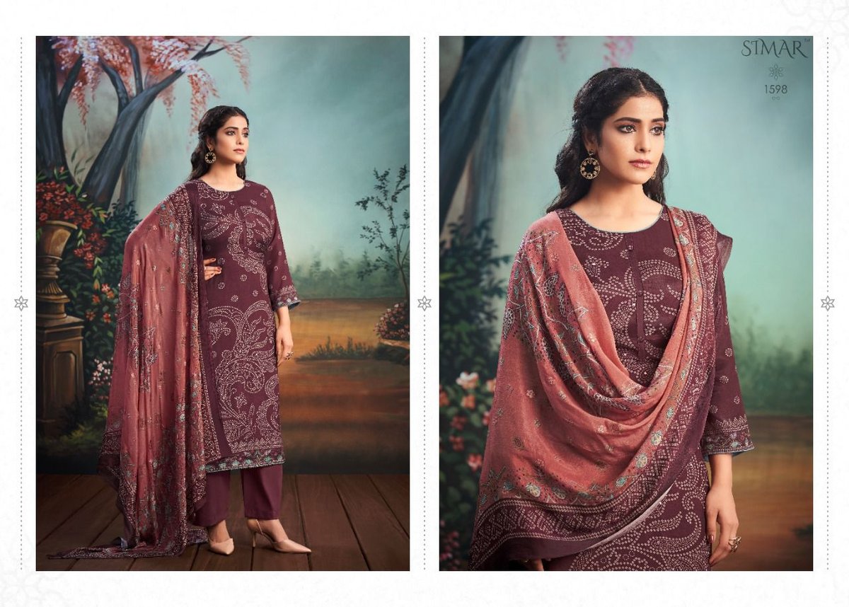 Glossy Simar Saavan 1593-1600 Series 6