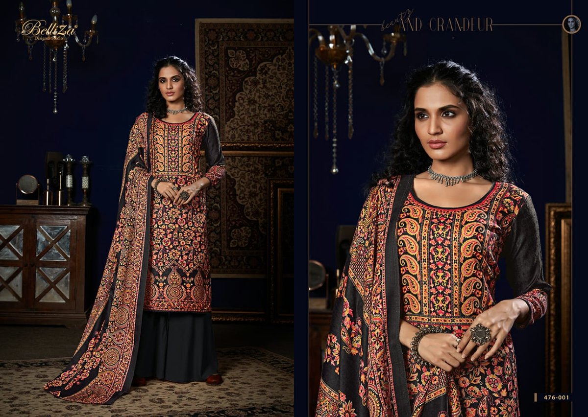 Belliza Designer Alisha Vol-3 476-001-476-010 Series 1