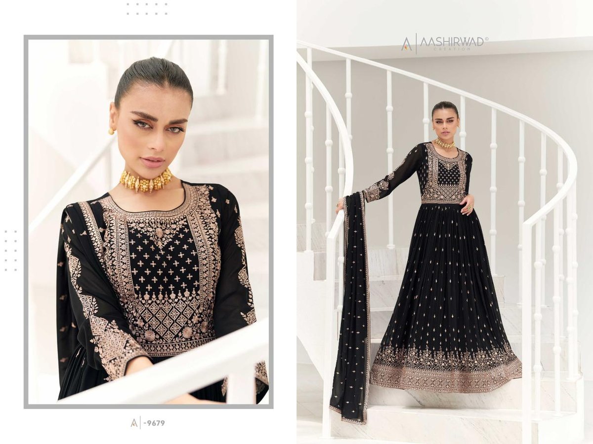 Aashirwad Creation 9675-9679 Series 5