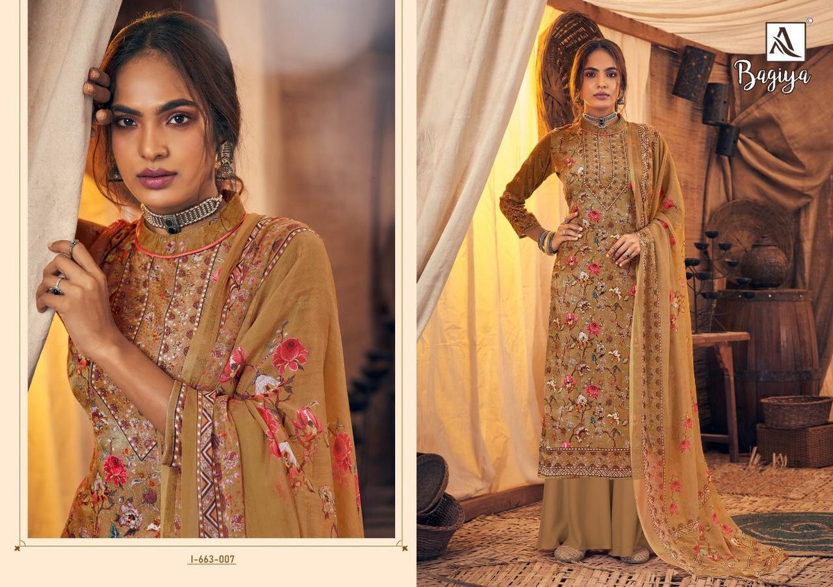 Alok Suits Bagiya 663-001-663-008 Series 7